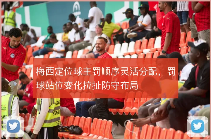梅西定位球主罚顺序灵活分配，罚球站位变化拉扯防守布局